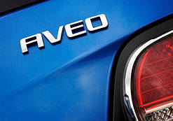 Емблема напис багажника Chevrolet Aveo