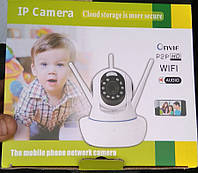 Тренд года! Камера видеонаблюдения IP Camera Onvif P2P HD WIFI c поворотным механизмом