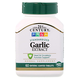 Garlic Extract Standardized 21st Century 60 таблеток