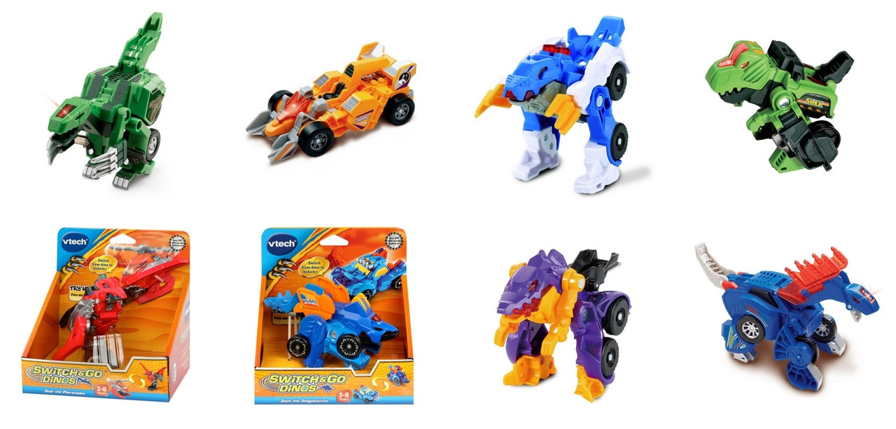 ПОД ЗАКАЗ 20+- ДНЕЙ Диноробот VTech Switch & Go Dinos Dinosaur Samo в ...