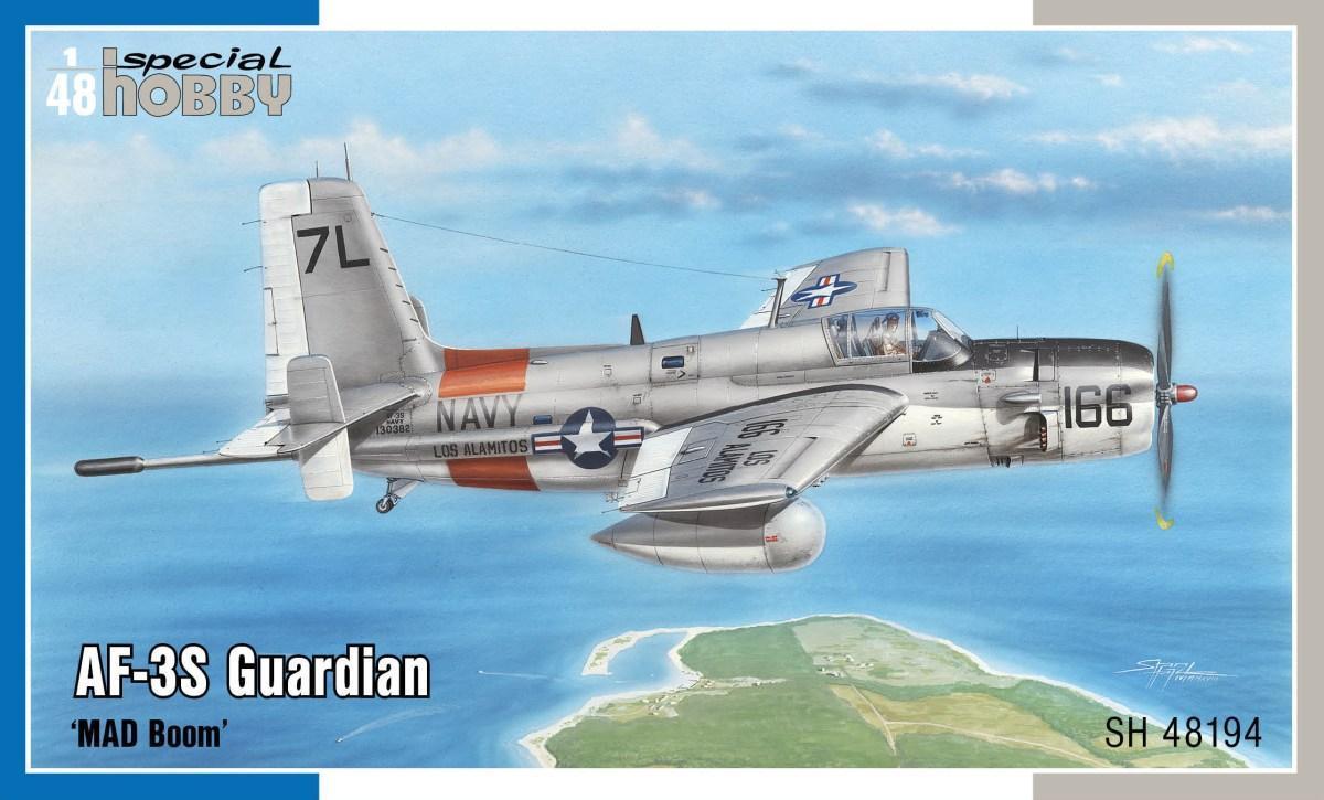 Пластикова модель 1/48 Special hobby 48194 Американський палубний літак Grumman AF-3S Guardian