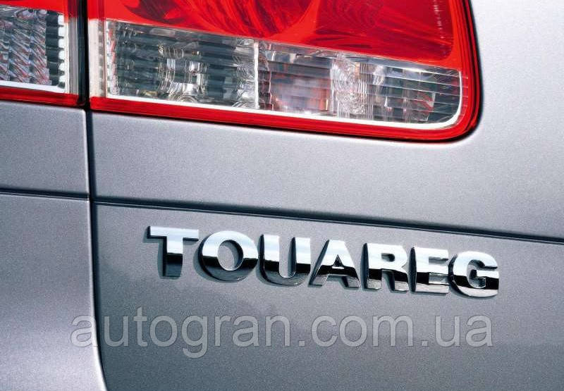 Емблема напис багажника VW Volkswagen Touareg до 2011г