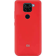 Силіконовий чохол для Xiaomi Redmi 10X 4G, My Colors, Red, мікрофібра всередині