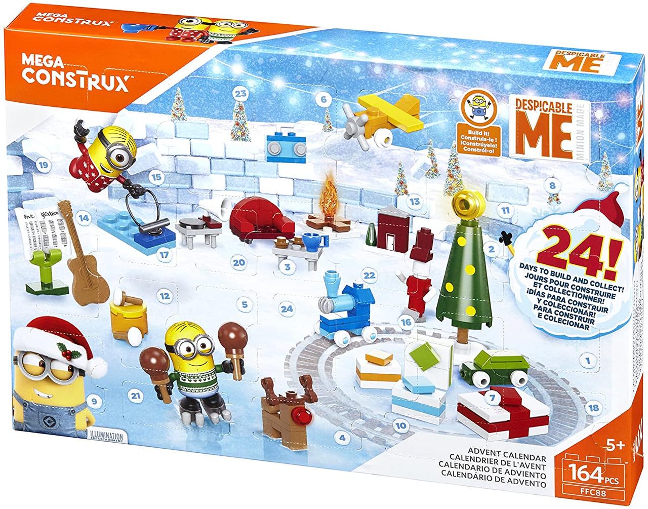 Міньйони Адвент-календар Mega Construx Despicable Me Advent Calendar