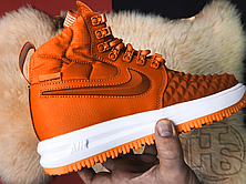 Чоловічі кросівки Nike Lunar Force 1 Duckboot Wheat Orange/White 922807-702, фото 3