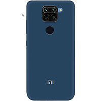 Силіконовий чохол для Xiaomi Redmi 10X 4G, My Colors, Navy Blue, мікрофібра всередині