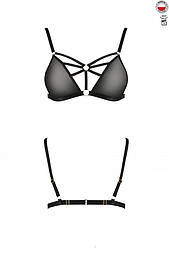 Бюстгальтер-стрепи MEGGY BRA black L/XL - Passion Exclusive 777Store.com.ua