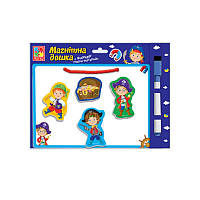 Магнiтна дошка з маркером Пиши-витирай. Пiрати Укр Vladi Toys