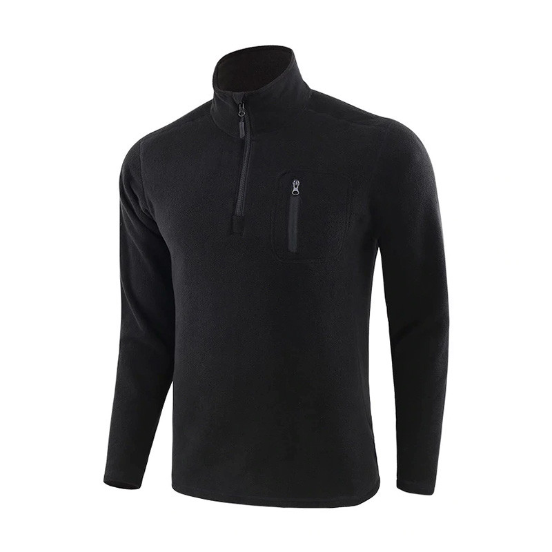 Тактична кофта фліс Lesko A973 Black 2XL чоловіча військова шт.