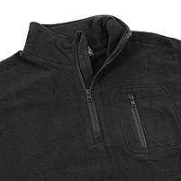 Тактична кофта фліс Lesko A973 Black 2XL чоловіча військова шт., фото 7