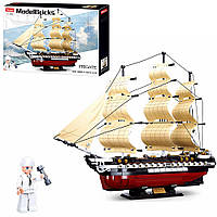 Конструктор Sluban M 38-B0836 Фрегат, 1118 дет