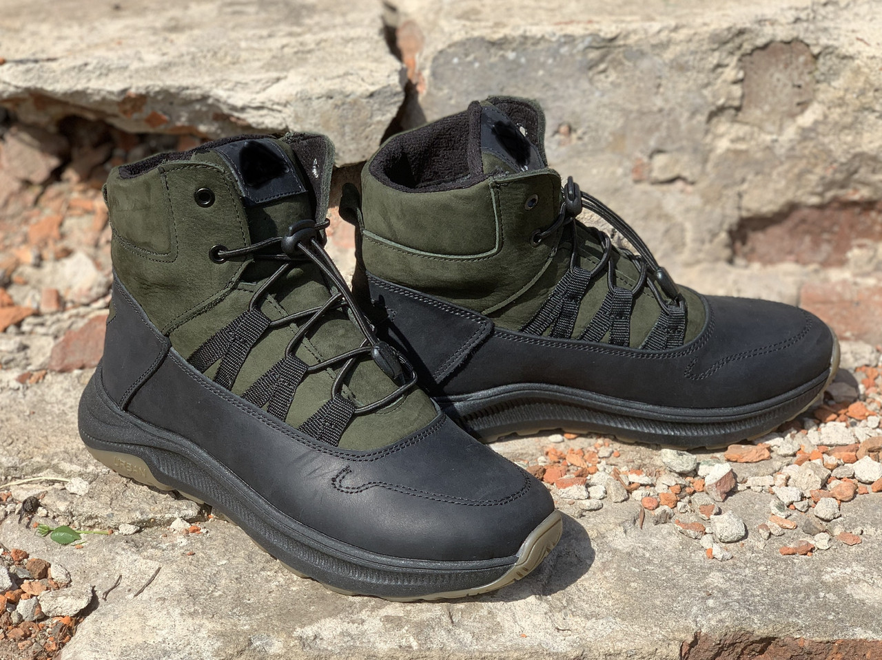 Дитячі підліткові черевики Шторм хакі, фото 1