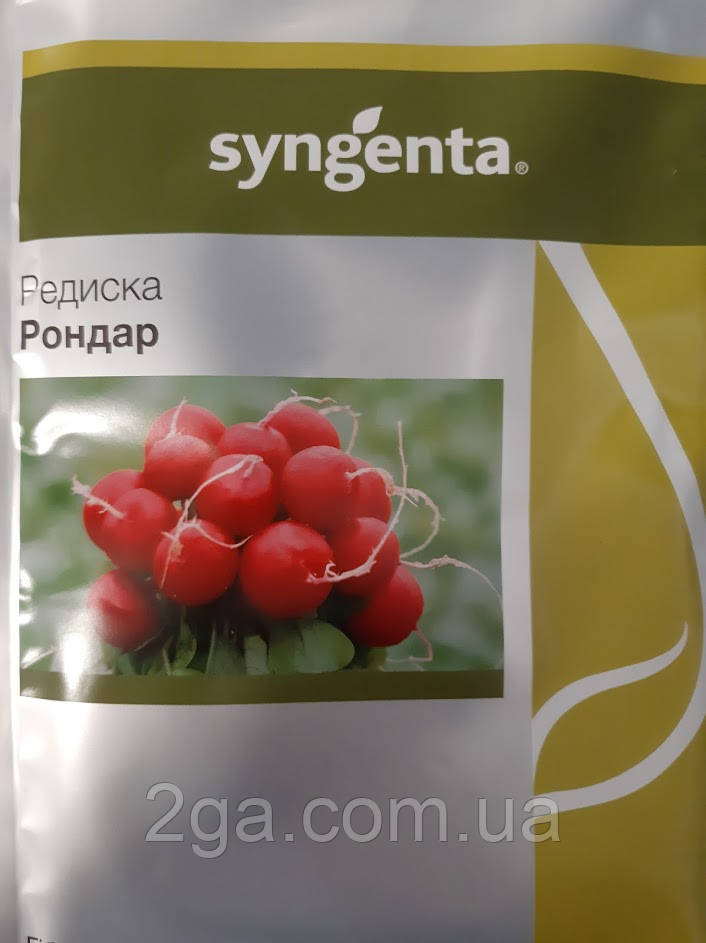 Рондар F1 / Rondar F1 - Редис, Syngenta. 10000 насіння, фото 1