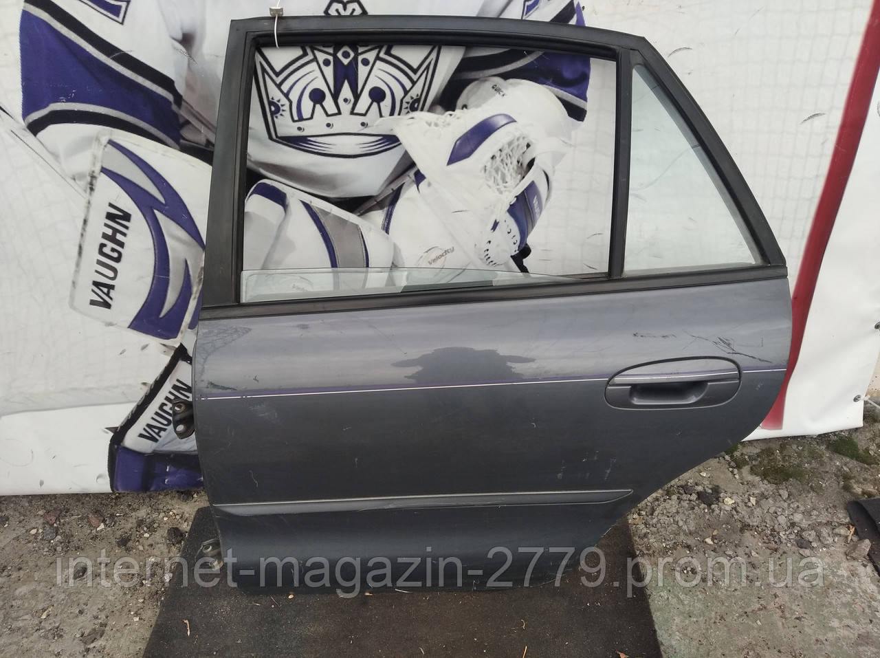 Двері задні ліві сірі MB945007 992998 Galant 93-96 r. 5k Mitsubishi, фото 1