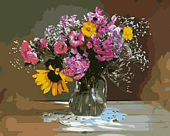 Розпис за номерами "Витончений букет"  Лавка Чудес 40 x 50 см (в коробці) (LC40057)
