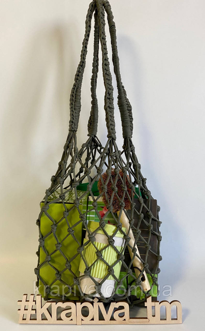 Екосумка, екосумка для покупок, торба шопер бавовна, авоська, екомішок, фото 1