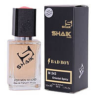 M 243 Парфуми Чоловічі ТМ Shaik аналог аромату Carolina Herrera Bad Boy 50 ml