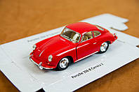 Модель авто, коллекционная, Kinsmart Porsche 356 B Carrera 2 1964