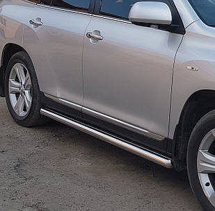 Підніжки, Труби на Toyota Highlander (2010-2013) Тойота Хайлендер PRS