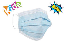 Маска медична одноразова 3-шарова ДИТнева