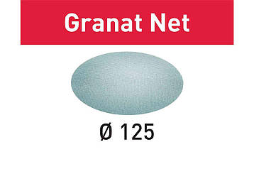 Шліфувальний матеріал на сітчастій основі Granat Net STF D125 P80 GR NET/50