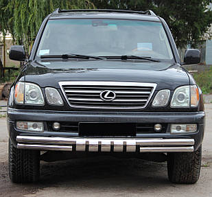 Кенгурник Грейдер на Toyota Land Cruiser 100 (1997-2007)