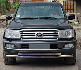 Кенгурник подвійний вус на Lexus LX (1998-2007) Лексус ЛХ