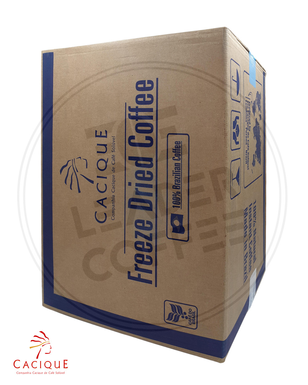 Кава розчинна сублімована "Cacique 28kg" (Касік, Бразилія), 28кг