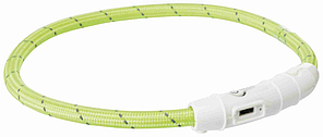 Trixie TX-12701 нашийник (USB) світловий для собак 45 см / ø 7 мм, 5 годин