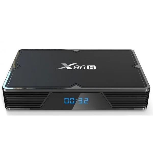TV приставка Allwinner X96H H603, 4GB RAM, 32GB ROM, чорна