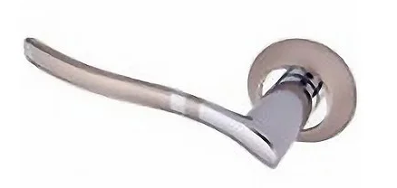 Дверна ручка KEDR R10.035 (колір:мат.нікель)