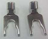 Роз'єм акустичний MT-Power MTP Nickel plated Spade Lugs, фото 2