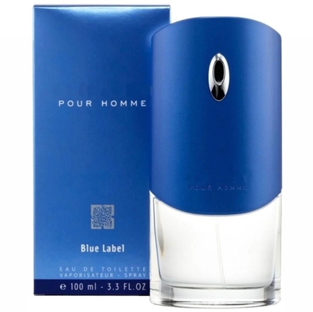 Pour Homme Blue Label туалетна вода 100 ml. (Пур Хом Блю Лейбл), фото 1