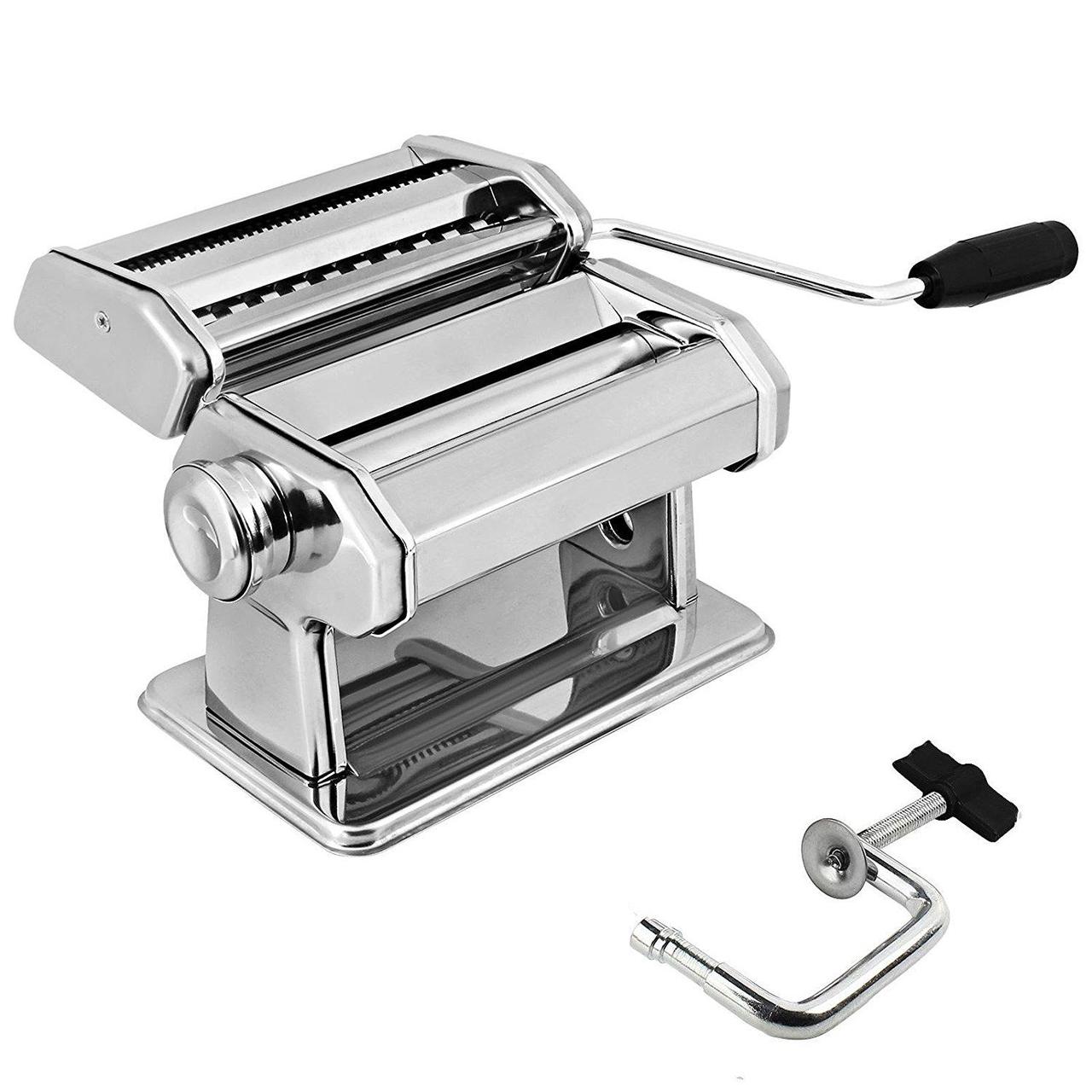 Машинка для приготування пасти – локшинорізка Pasta Machine, прилад для виготовлення макаронів