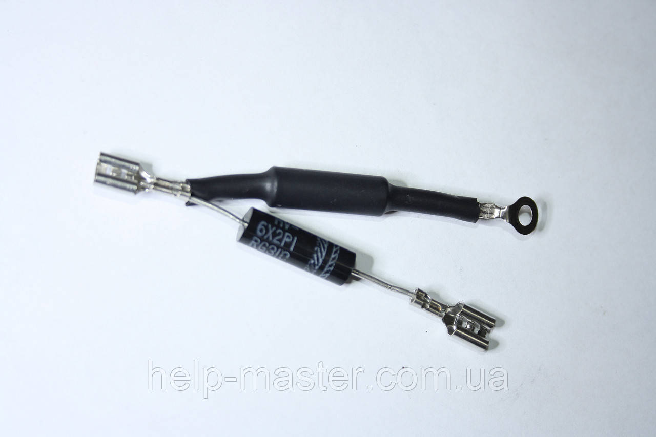 Діодний випрямляч для НВЧ 550mA 12kV HV-6X2P1, фото 1