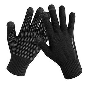Сенсорні рукавички унісекс, чорний