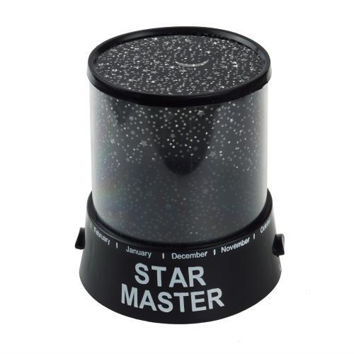Ночник Star Master, проектор звездного неба от USB, черный
