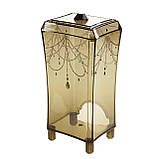 Органайзер - диспенсер для ватних дисків, темно-сірий, фото 5