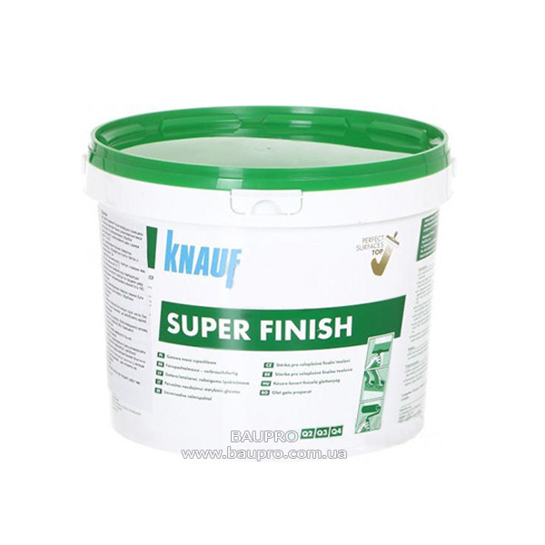 Шпаклівка KNAUF Super Finish (Кнауф Супер Фініш), 5.4 кг