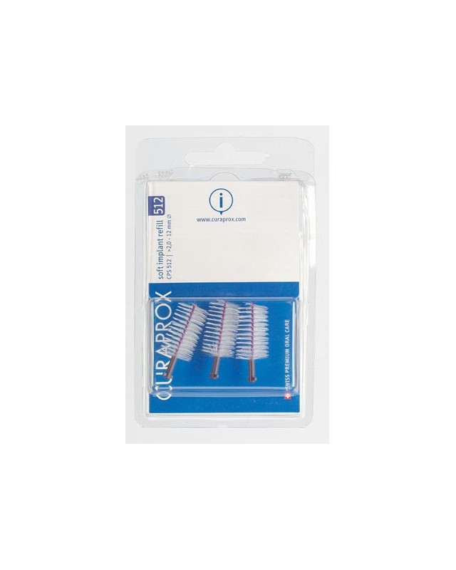 Йоржики для імплантів Curaprox CPS 512 "Soft Implant" d 12 мм