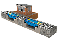 Весы вагонные для взвешивания в статике ЕрМак ВВ