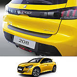 Пластикова захисна накладка на задній бампер для Peugeot 208 II 2019+, фото 3