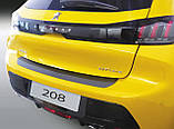 Пластикова захисна накладка на задній бампер для Peugeot 208 II 2019+, фото 4