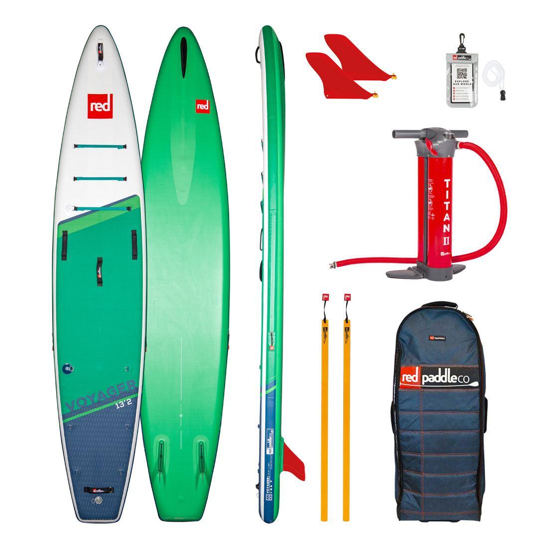 Сапборд Red Paddle Co Voyager 13'2" x 30" 2021 — надувна дошка для САП серфінгу, sup board