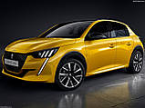 Пластикова захисна накладка на задній бампер для Peugeot 208 II 2019+, фото 5