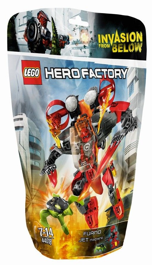 Lego Hero Factory Реактивна машина Фурно 44018
