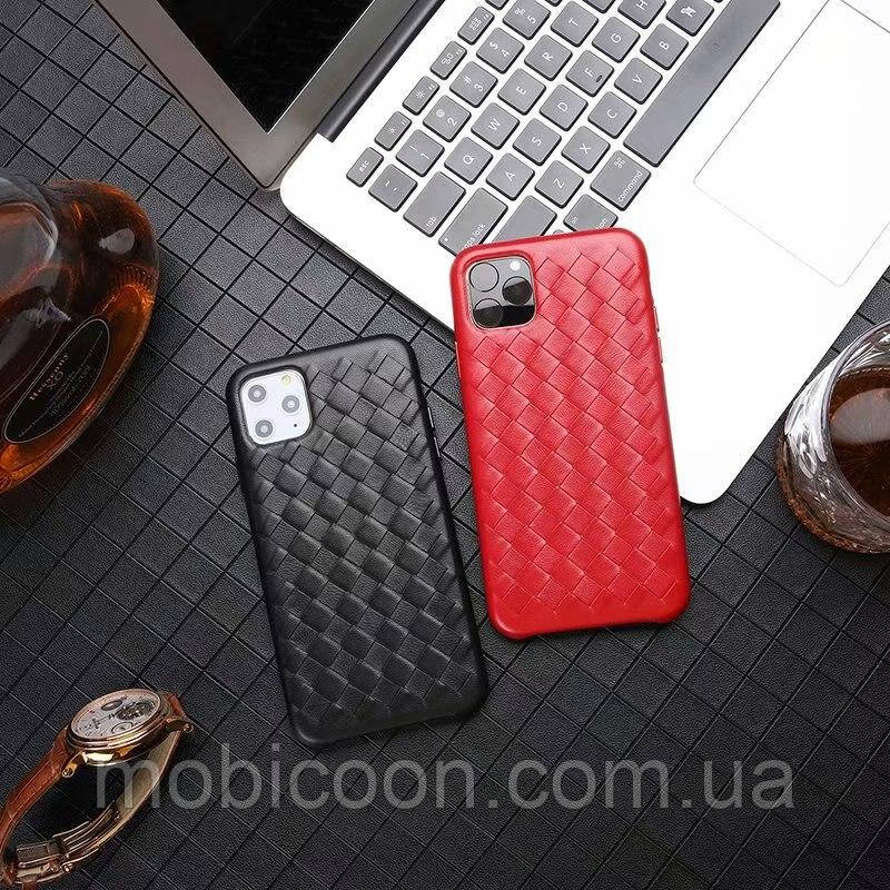 Чохол Sheep Leather Case Weaving шкіряний для iPhone 11 Pro Max