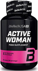 Вітаміни для жінок BioTech USA Active Woman 60 таб.