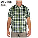 Сорочка 5.11 HUNTER PLAID SHORT SLEEVE SHIRT, 71374 Medium, Engine Red Plaid, фото 5
