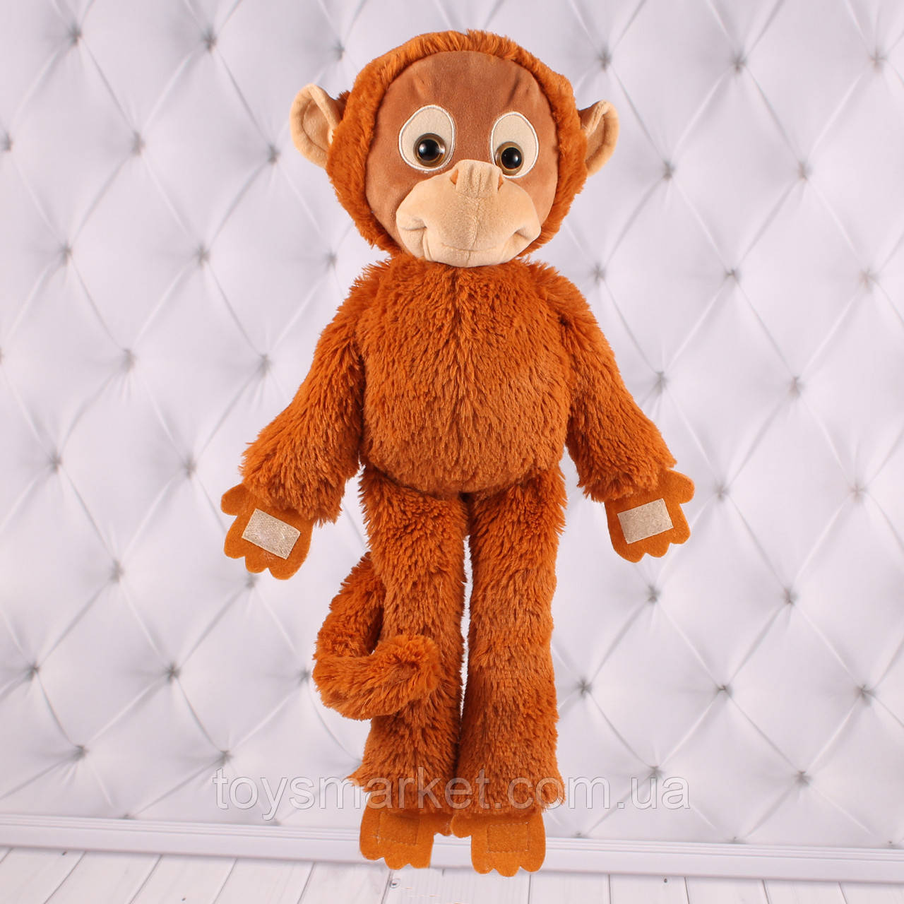 М'яка іграшка мавпочка Лімпопо, плюшева мавпочка 50 см.